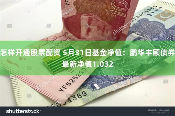 怎样开通股票配资 5月31日基金净值：鹏华丰颐债券最新净值1.032