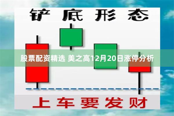 股票配资精选 美之高12月20日涨停分析